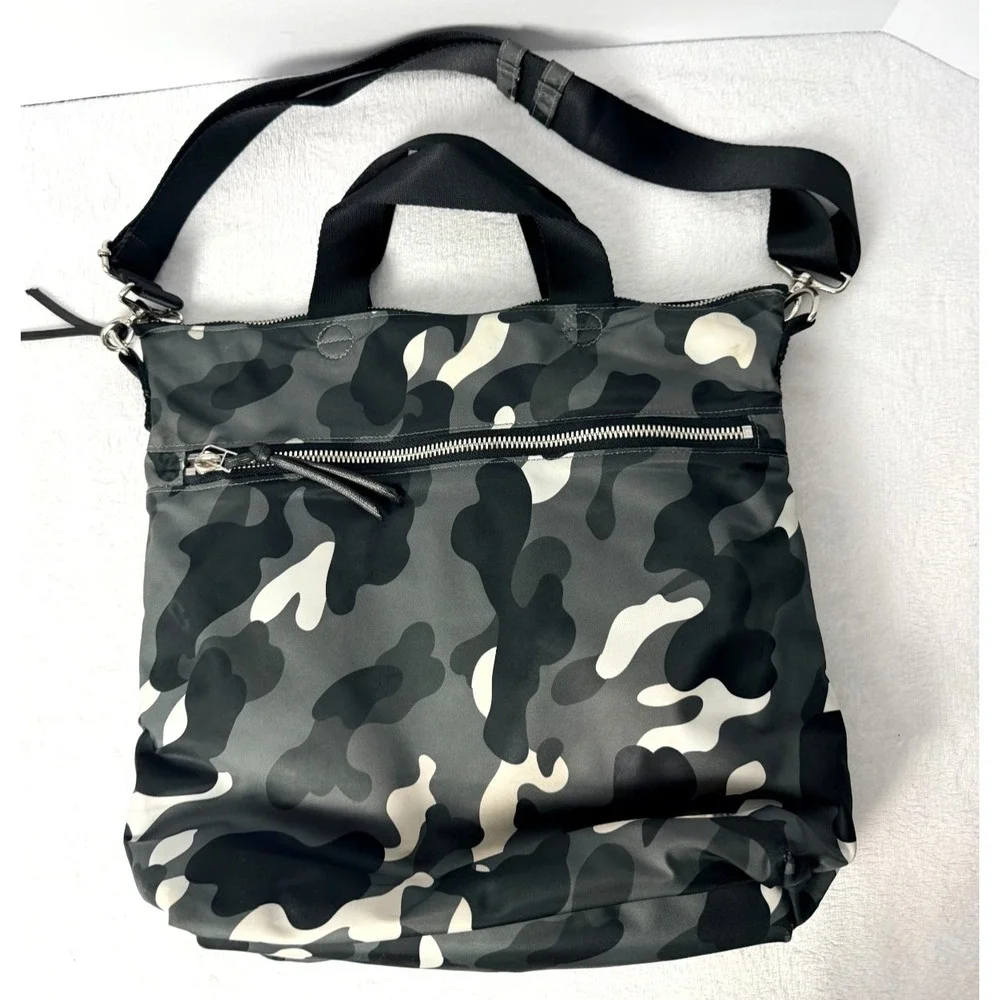 ShortyLOVE Camo Tote Diaper Bag Nylon Multi Pocket Crossbody Travel Bag